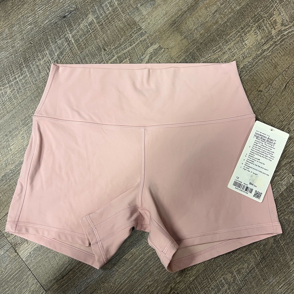 Lululemon Align High Rise Short 4" size 12 PKHZ